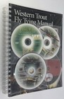 Fly Fishing Tackle Lot  Reel Flies Lures Western Trout Fly Tying Manual With Dvd