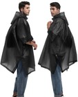 Unisex Reusable Rain Ponchos 2 Packs For Adults Waterproof - Emergency Rain