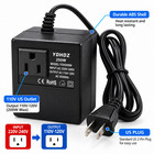 200w Voltage Converter Transformer 220v To 110v Step Down Travel Adapter Us Plug