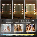 Fenchilin Hollywood Vanity Makeup Mirror With Lights 15-led Tabletop Wall Metal