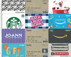 50 Random Miscellaneous Bulk Lot Mixed New   Used Gift Cards Free Usa Shipping 