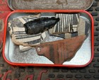       rr        5 Anasazi Pottery Shards   Arrowhead In Tin Box  Arizona