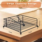 Laihifa Napkin Holder For Table  Kitchen - Modern Flat Napkin Dispenser For H   