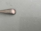 Authentic Early American  Coin Silver Serving Spoon  Hand-engraved  nc 1802 