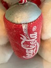 Vintage 1993 Coca Cola Polar Bear Plush 8 Inch Play By Play Coke Can Tags
