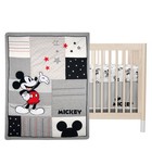 Lambs   Ivy Disney Baby Magical Mickey Mouse 3-piece Crib Bedding Set - Gray