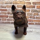 Vintage-style Decorative French Bulldog Figurine