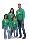 Grinch Kids Sweatshirt Size Small  6 7  Embroidered Flocking New
