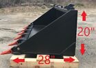 60  Quick Attach Bucket Tractor Bobcat Skid Steer Cat Kubota Massey Ships Free  