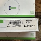 Powis Parker Medium Black 11    L-strip Box Of 100 Strips