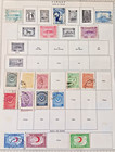Old Album Pages Of Stamps From Turkey       Stock  917