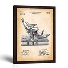 Dentist   s Chair Patent Print  Dental Decor  Vintage Dental Office Wall Decor