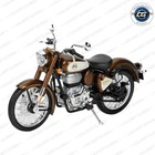 Royal Enfield s New Classic 350-2025 Ideal Style Mini Scale Model 1 12 - Bronze