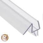 Pre-cut 3-piece Shower Door Sweep For 3 8    Glass     No Tools Needed 