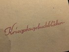 Wwii German Kriegstagebuchbl  tter Soldier s War Diary Book Army Scrapbook Album