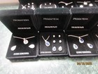 Primavera Fine Silver Plate Cubic Zirconia Necklace Bracelet Earring Sets Lot 1