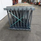 42  X 12  X 3 x3  Teardrop Pallet Racking Upright Leg 17 000lbs Cap Lot Of 15   