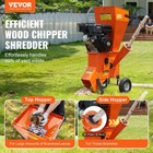 420cc 8 6kw 12hp Gas Wood Shredder 6 7ft Heavy Duty Chipper Model