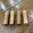 Vintage Lot Of 4 Wooden Needle Holders Boye Needle Co  Empty Sewing Collectible