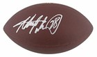 Vikings Adrian Peterson Authentic Signed Wilson Super Grip Football Bas Witness