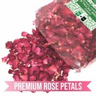 Dried Edible Rose Petals 16 Oz For Tea  Baking  Cooking  Cocktails  Crafts