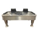  bunn 2sh Stand  Infusion Series Stainless Steel Soft Heat Double Server Docking