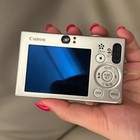 Canon Ixus 70   Sd1000   Ixy 10 Ccd Digital Camera 7 1mp 3x Optical Zoom Silver