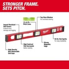 Milwaukee Magnetic I-beam Level 78  W  7  Billet Torpedo Level Measuring Tool