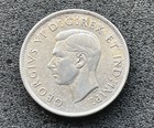 1944 Canada Silver 50 Cents - King George Vi -  unc 