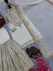 Pakistani Indian Wedding Sharara Suits Party Wear Dress Bollywood Salwar Kameez