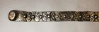 Antique Russian Caucasian Hallmarked Niello 55 Part Segmented Belt C  1870