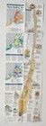 Vintage 1990 National Geographic New York City Manhattan Map Special Places