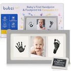  Baby Handprint Kit   Footprint Photo Frame For Newborn Girls And Cool Gray