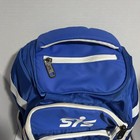 Smash It Sports Sis Blue White Baseball Softball Backpack Polyester Padded