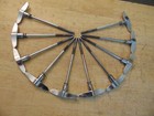Slingerland Vintage 1970s Bass Drum T Rods Set Of 10