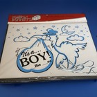 Birth Announcement - Mailbox Bonnets - It   s A Boy  - New In Pkg