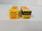 Vintage Nos Lot Of 2 Kodak Film  pan Vp 620 B w  And Kodacolor Ii C620  Expired