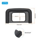 Dk-25 Viewfinder Eyepiece Eyecup  2 Pack Camera Eyecup Eye Cup  Black