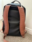 Itzy Ritzy Boss Backpack Diaper Bag Coffee   Cream Herringbone Large