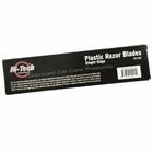 Plastic Scraper Blades 100 Single Edge Plastic Razor Blades In A Storage Sleeve