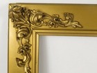 Antique Picture Frame 13 X 16 Gold Closed Corner