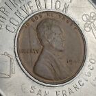 1946 Encased Lincoln Cent Lucky Penny  Shrine Victory Convention  San Francisco