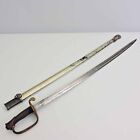 French 1800   s Sword Saber W  Scabbard Antique