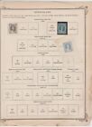 2 Pages Of Queensland Stamps Australia Early Stamps Only