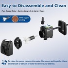 Fountain Pump  2-pack 550gph 2000l h 30w  Submersible Water Pump  Adjustable    