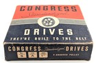 Nos  Congress 5    Od 1    Fixed Bore Die-cast V-belt Pulley  Type A  Made In Usa