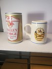Valley Forge Brewery Of Norristown Pa Commemorative Mug And 12oz Can - Philly