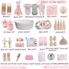 Ultimate Baby Girl Shower Gift Basket Set - Newborn Essentials  Large Pink Gi   