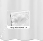 Alyvia Spring Long Fabric Shower Curtain Liner Waterproof - 72  X 74   Soft  