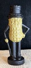 Mr  Peanut Planters Peanuts Cast Iron Coin Bank 5 5 Inches G12